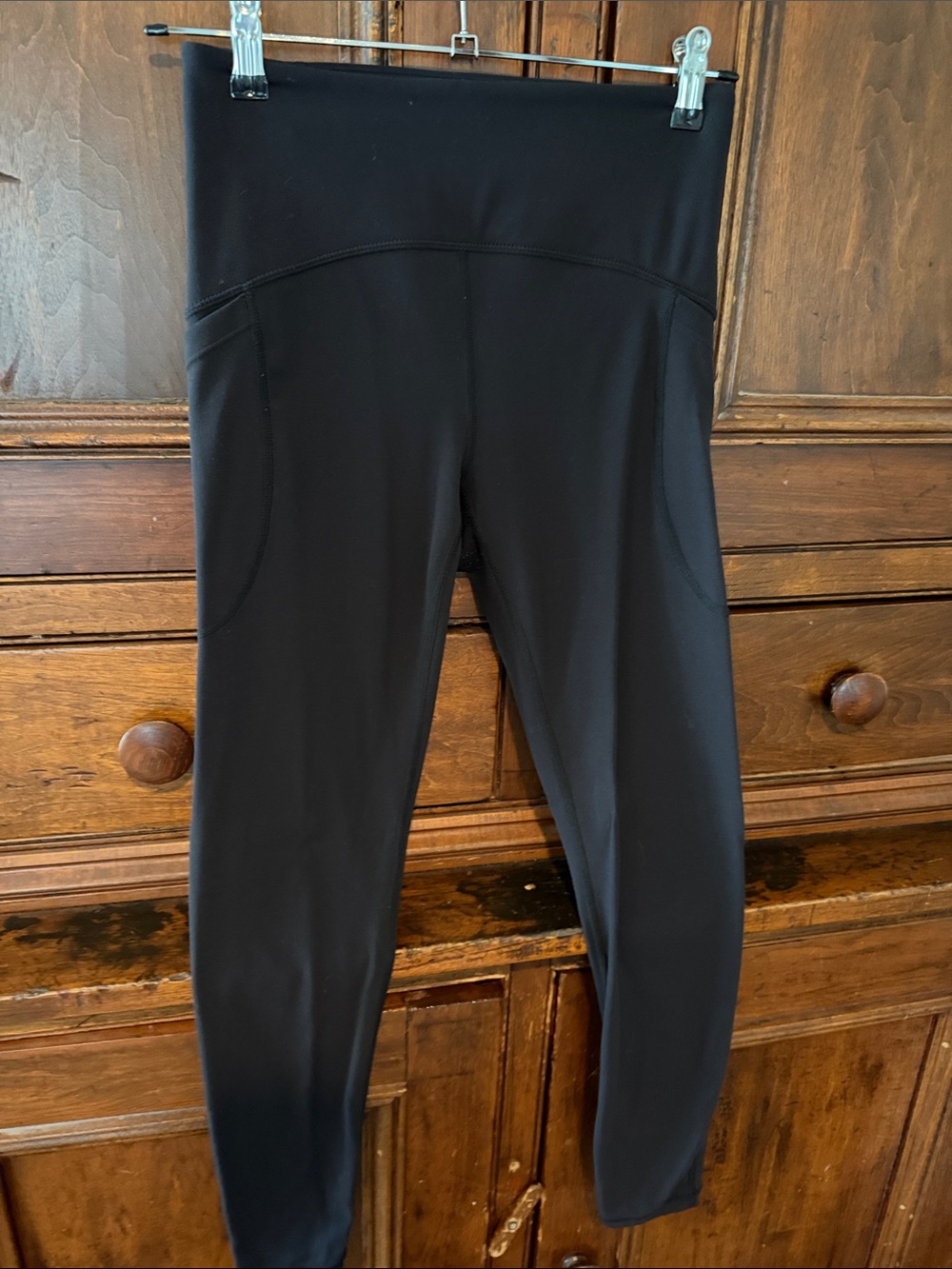Black Active Leggings - Size S